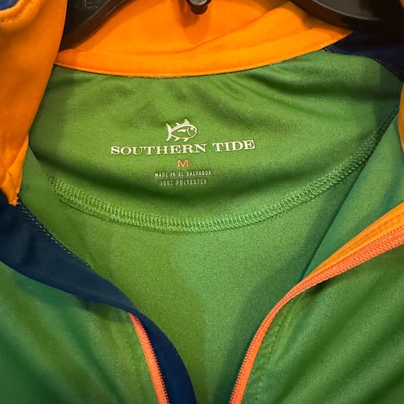 SOUTHERN TIDE 1/4 Zip UV Protection TIDE to TRAIL T3 L/S SHIRT Mens Sz Medium - Picture 3 of 8